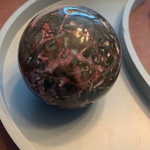 Large Ocean Jasper Sphere